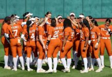 Texas was seeded No. 1 over Oklahoma in the NCAA softball tournament