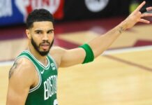 The Celtics edged the Cavaliers to take a 3-1 series lead