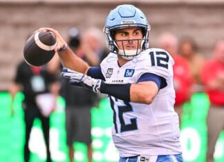 Suspended Argonauts QB Chad Kelly withdraws from camp