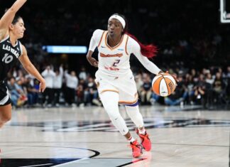 Kalia Cooper scores 37 points to lead the Mercury past the Aces