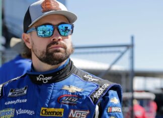 Ricky Stenhouse Jr. has been fined by NASCAR for fighting Kyle Busch