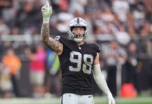 Sources — DE Crosby gets $7.2M raise from Raiders in reworked contract