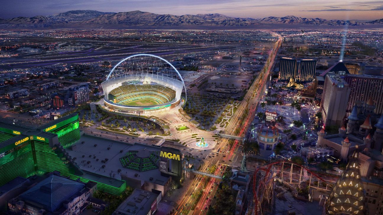 Las Vegas officials say A’s stadium timeline will be met