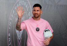 Lionel Messi shares beautiful moment with son Thiago at first Inter Miami Youth International Cup
