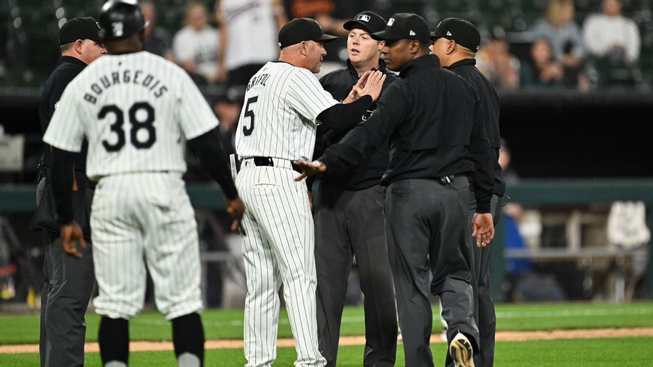 MLB questions ump’s game-ending call in White Sox loss, team says