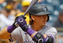 Rockies place Jordan Beck on 10-day IL with fractured hand