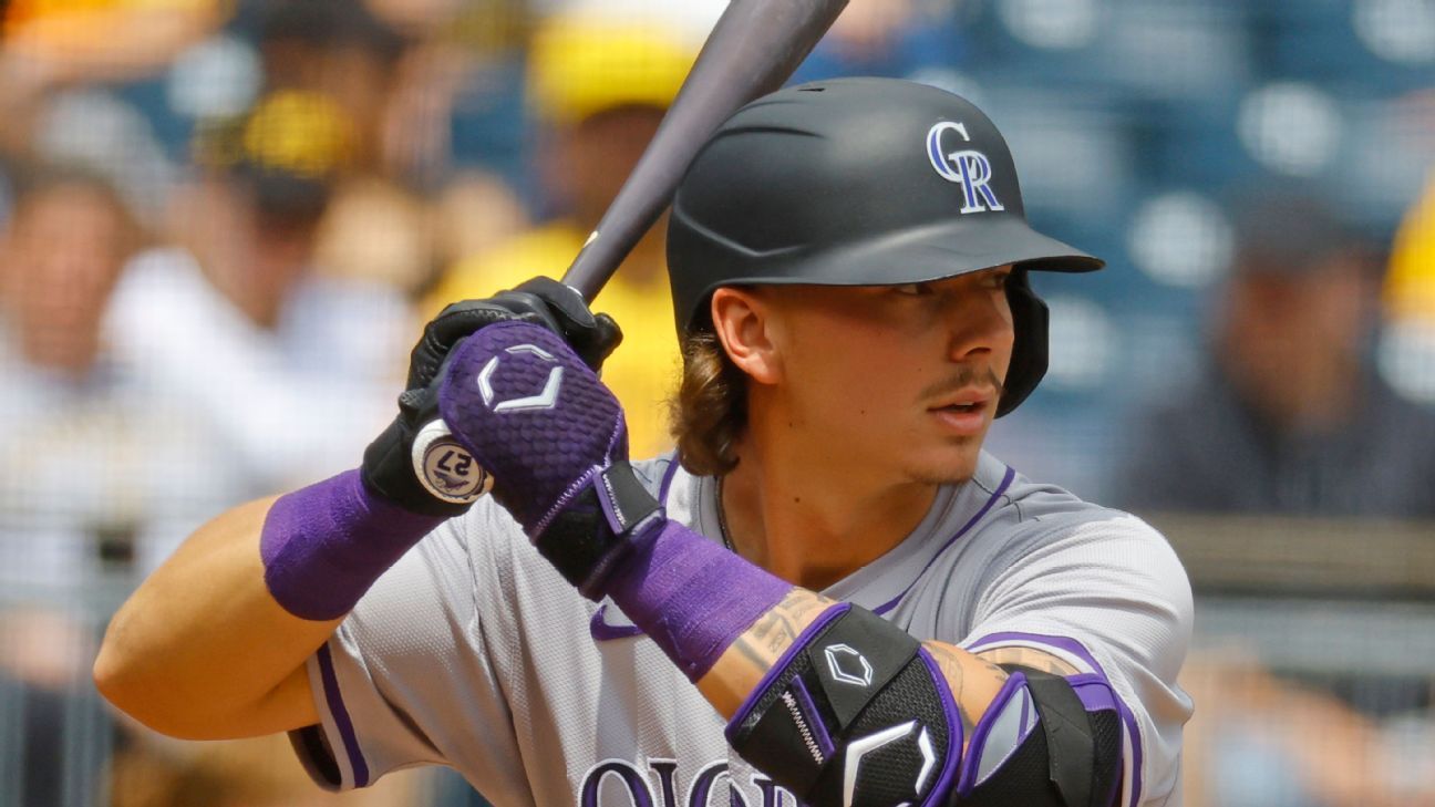 Rockies place Jordan Beck on 10-day IL with fractured hand