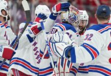 Igor Shesterkin shines as Rangers edge Panthers in overtime