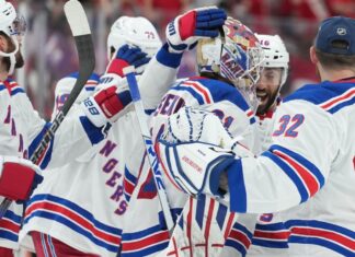 Igor Shesterkin shines as Rangers edge Panthers in overtime
