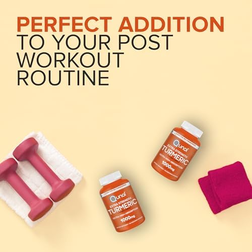Qunol Turmeric Curcumin Supplement, Turmeric 1000mg with Ultra High Absorption, Joint Support Supplement, Extra Strength Turmeric Capsules, 150 Count (Pack of 1) - Image 7