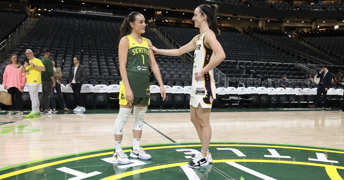 With visa issue solved, Seattle rookie Nika Muhl makes WNBA debut against Caitlin Clark and Indiana | Sports