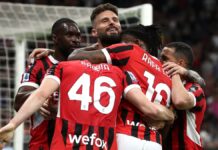 World Cup winner scores in his final game for AC Milan ahead of MLS move to Will Ferrell’s Los Angeles FC