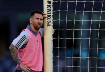 How many games will Messi play with Inter Miami before reporting for duty with Argentina?