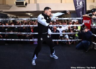 Kambosos responds to Garcia’s “it’s bad” comment after Lomachenko’s loss