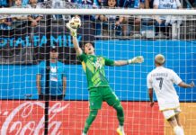 Charlotte FC goalkeeper Kristijan Kahlina receives MLS honors for late heroics against LA Galaxy