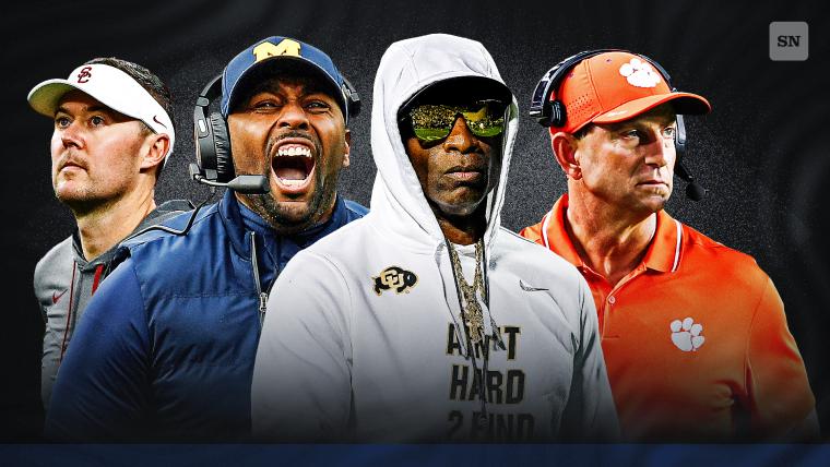 Ranking college football coaches 1-134 for 2024 season