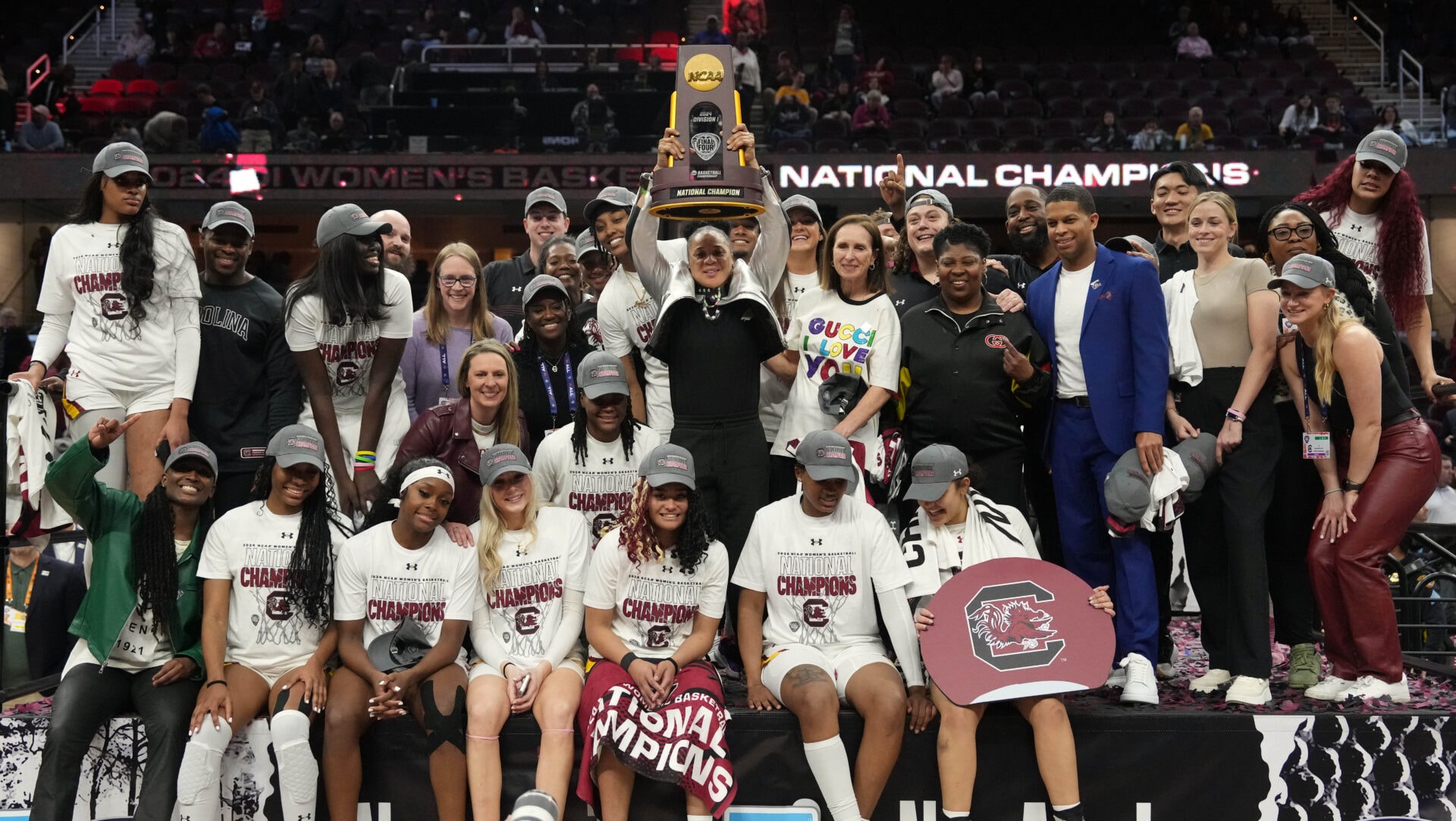 LeBron James praises Iowa’s Caitlin Clark, South Carolina’s perfect season