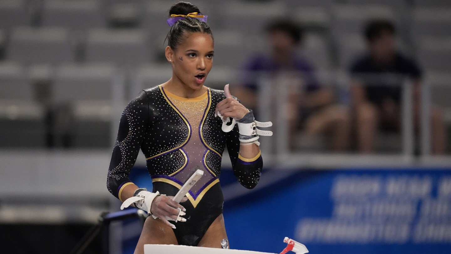 NCAA gymnastics championship: Utah, Florida clinch final two spots