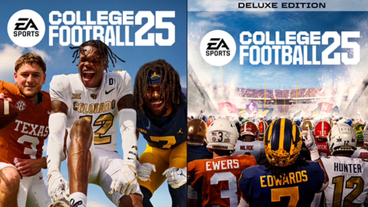 EA Sports’ ‘College Football 25’ cover stars Hunter, Ewers and Edwards – NBC 5 Dallas-Fort Worth