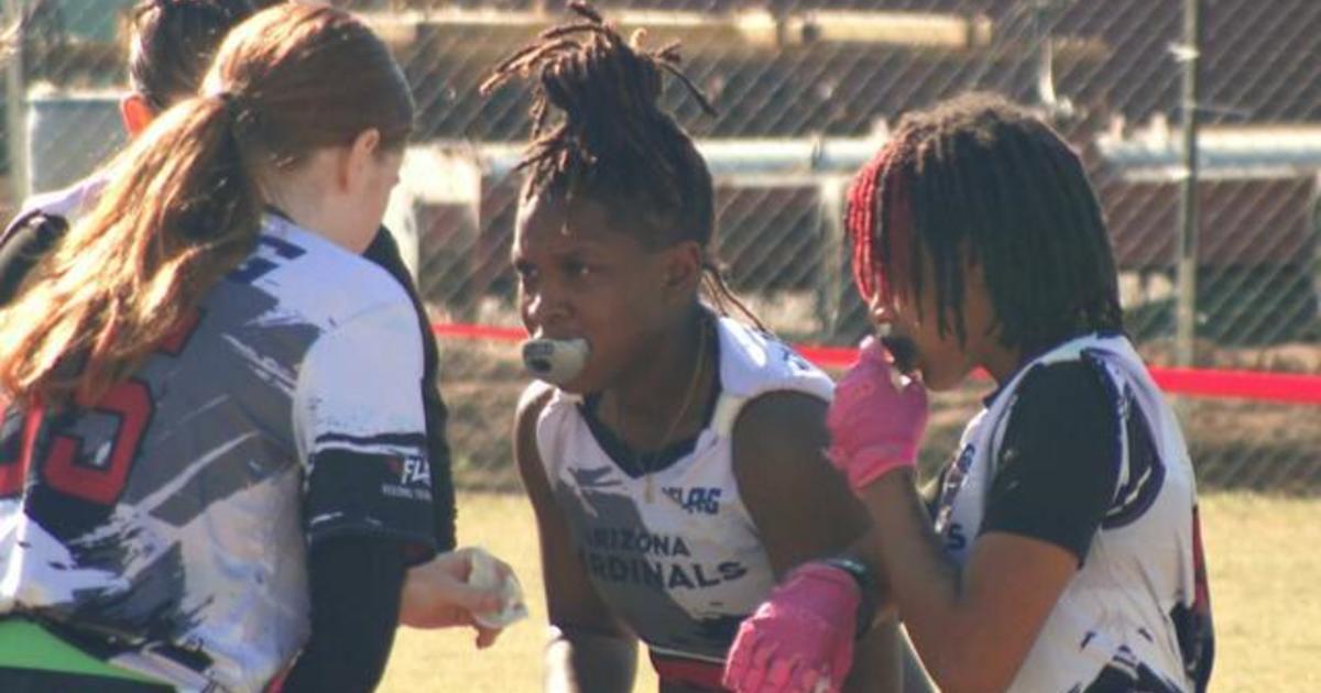 Flag football is skyrocketing in popularity nationwide — and it’s not just for the boys