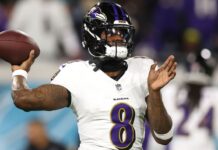 Ravens’ Harbaugh chalks up Jackson’s OTA absences to ‘time of year’