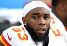 Chiefs’ BJ Thompson awake, alert after cardiac arrest