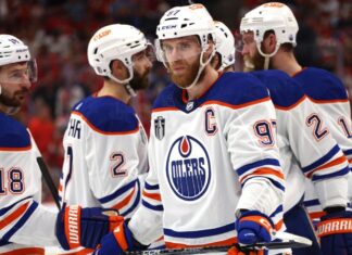 Oilers, facing Stanley Cup sweep, vow to keep fighting