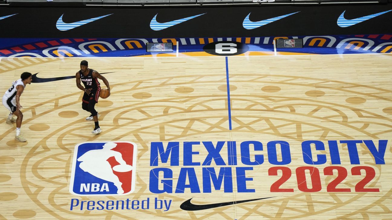 NBA again headed to Mexico City, with Heat-Wizards set for November