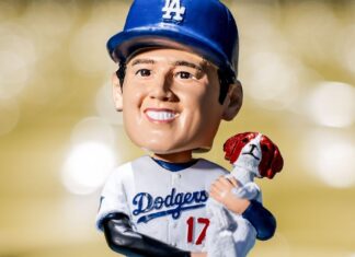 Dodgers’ giveaway of Shohei Ohtani bobblehead with dog, Decoy