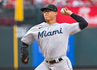 Marlins’ Jesus Luzardo scratched from start due to back issue