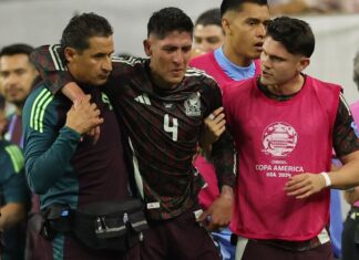 Mexico captain Edson Álvarez injured in Copa América opener