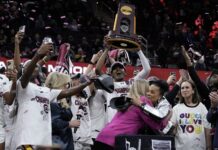 South Carolina beats Iowa to take home NCAA women’s championship title: Highlights