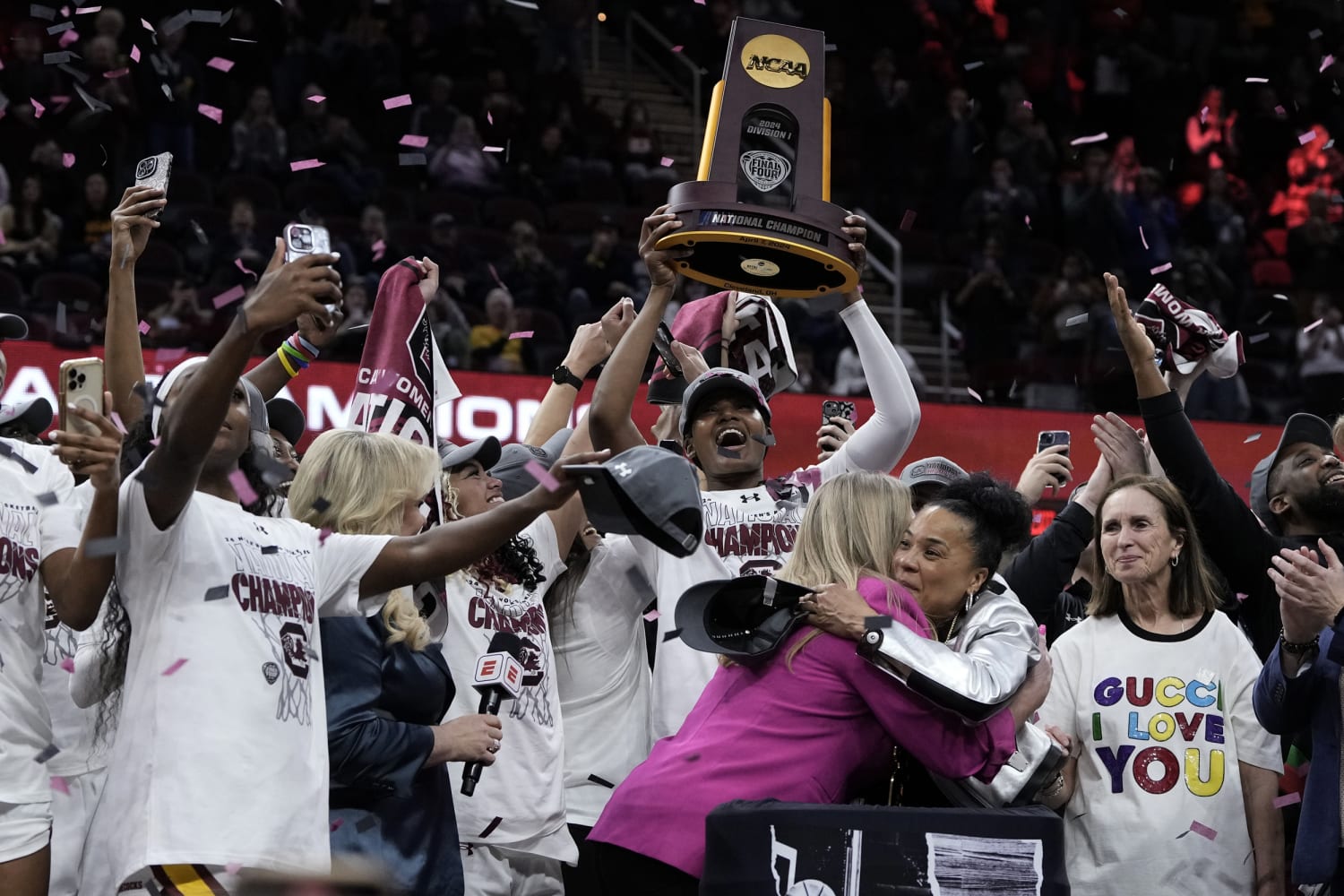 South Carolina beats Iowa to take home NCAA women’s championship title: Highlights