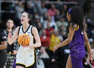 March Madness: Iowa’s win over LSU draws 12.3M views to smash record for most-watched NCAAW game