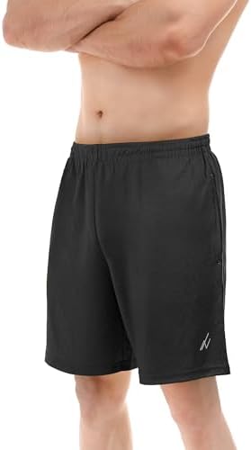 NY Threads Men's Athletic Shorts with Pockets Lightweight Quick Dry - Image 7