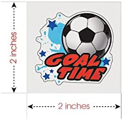 ArtCreativity Sports Temporary Tattoos for Kids - Bulk Pack of 144 in Assorted Designs, Non-Toxic 2 Inch Tats, Sports Themed Birthday Party Favors, Goodie Bag Fillers, (Sports tattoos) - Image 5