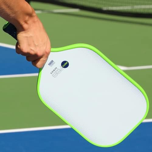 Pickleball Paddle Pro Series and Power Series | USA Pickleball Approved | Graphite Carbon Face | Edgeless Design | Choose Blue or White Pickleball Paddle - Image 5