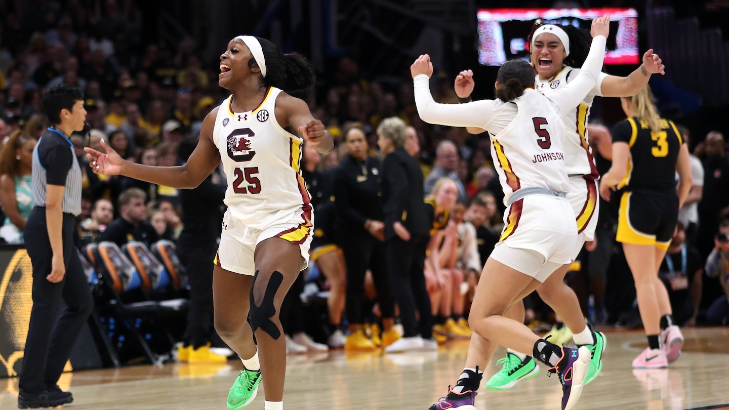 South Carolina beats Caitlin Clark, Iowa to win NCAA women’s basketball title