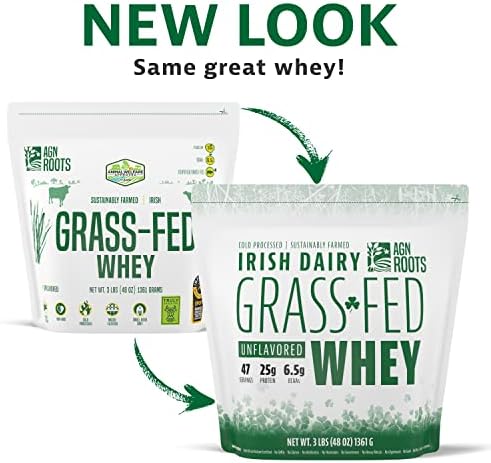 Grass Fed Whey Protein Powder Isolate - Unflavored - Unsweetened - Certified Entire Life On Pasture - A Greener World - ASPCA Registered Brand List - Informed-Sport - 3lbs - Image 7