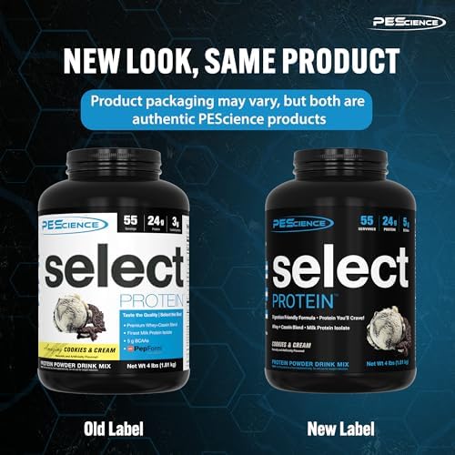 PEScience Select Protein, Cookies and Cream, 27 Serving, Premium Whey and Casein Blend - Image 3