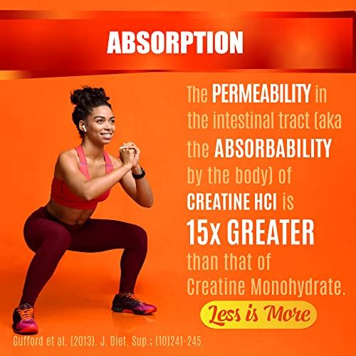 Creatine HCL Capsules with HMB - Workout Supplement for Men & Women, Muscle Builder, Endurance, Strength, Superior to Monohydrate: Instantized for Max Absorption, No Load, No Bloat, 180 Vegan Capsules - Image 6