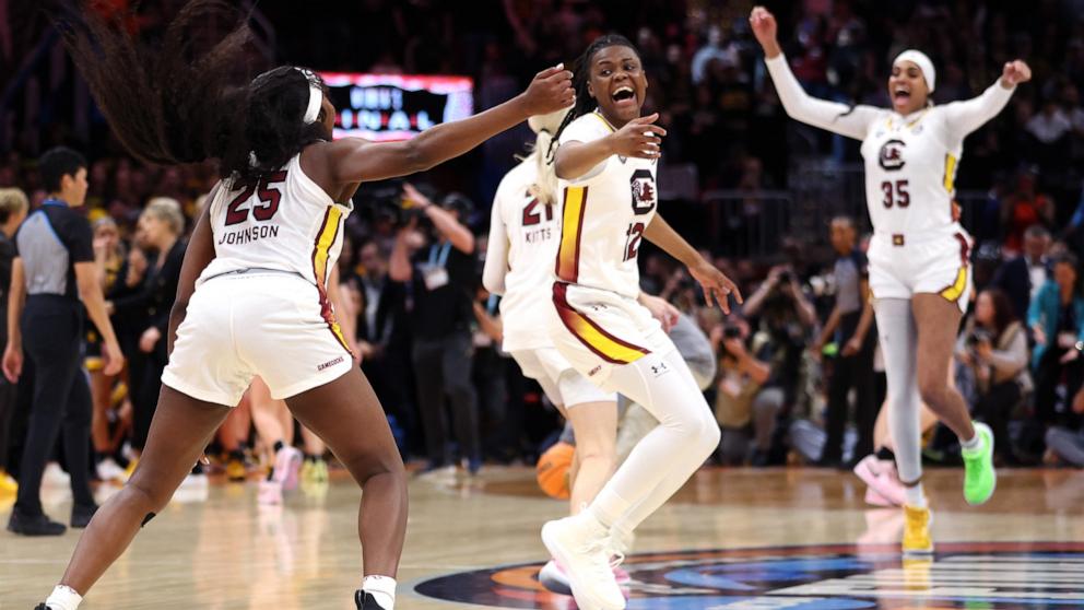 South Carolina Gamecocks defeat Iowa Hawkeyes in NCAA women’s basketball championship