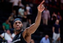 Hield, Bahamas win, Doncic, Slovenia fall in Olympic qualifying