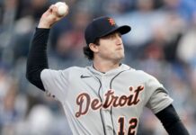 Tigers RHP Casey Mize likely headed to IL with hamstring strain