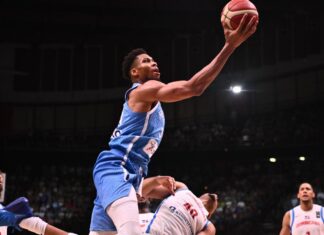 Giannis, Greece open with rout; Slovenia’s Olympic bid still alive
