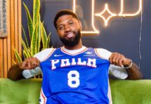 Paul George honors Kobe Bryant by wearing No. 8 for 76ers