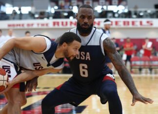Team USA basketball – Paris Olympics will be a first for LeBron, Curry and Durant