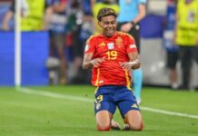 Spain’s Lamine Yamal, 16, ‘genius’ in Euro record evening