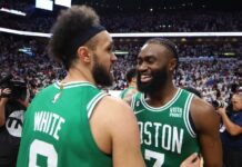 Jaylen Brown, Derrick White ‘good’ after Brown’s Team USA jabs
