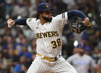 Brewers pick up Freddy Peralta’s option amid flurry of moves